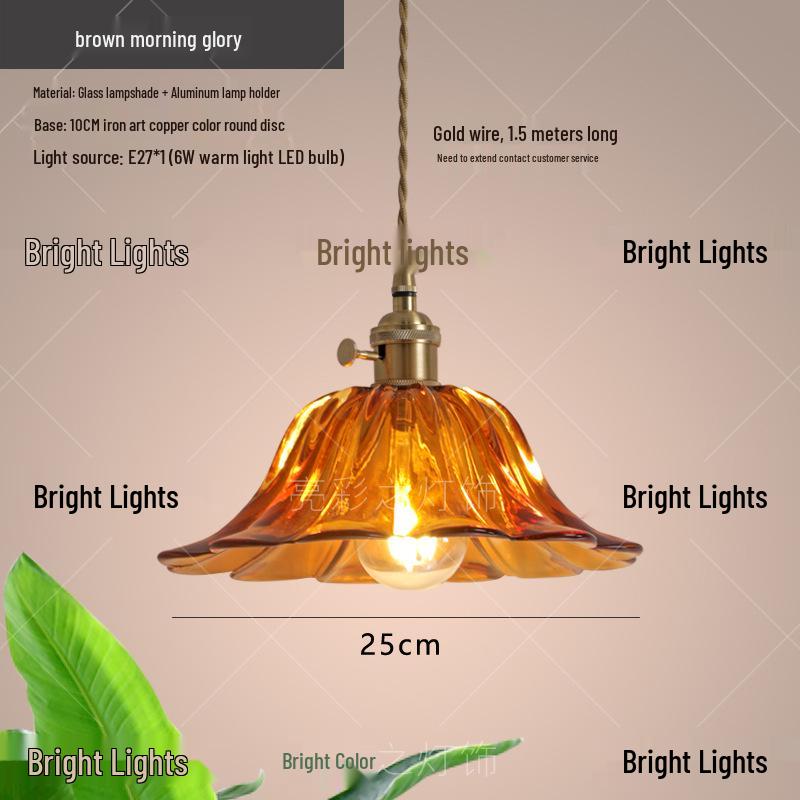 Japanische minimalistische Glas-Pendelleuchte für Eingangsbereich, Balkon, Nachttisch, nordische Bar oder Restaurant