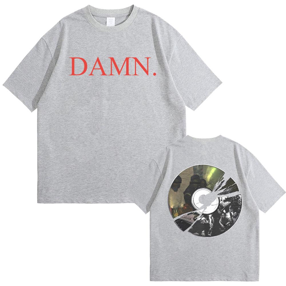 Rapper Kendrick Lamar DAMN To Pimp A Butterfly Mr. Morale & The Big Steppers Album Graphic Print Tshirt Male Hip Hop Casual Tees