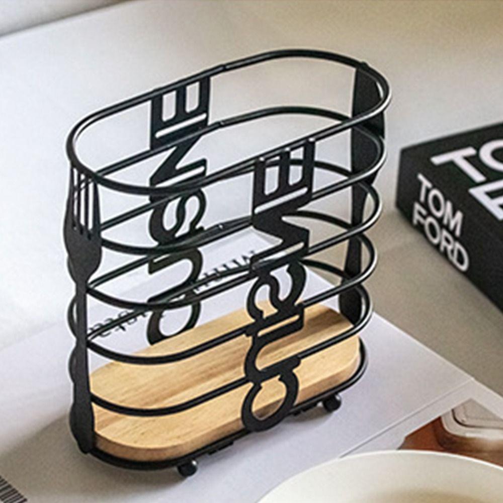 Durable Chopsticks Storage Rack Space Saving Chopsticks Drainer Basket Makeup Brush Holder  Kitchen