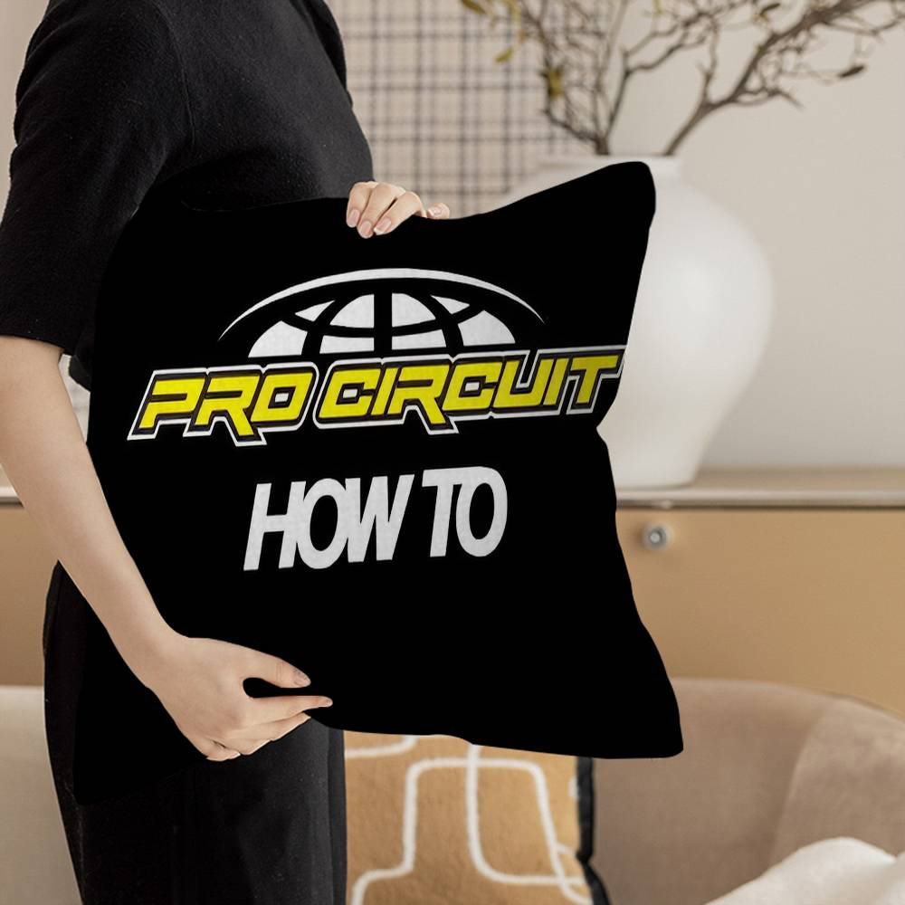 Pro-circuits Motorcycle Racing Decorative Room Aesthetics Pillow Case Home Decor Bedroom Sofa Bed Couch Pillow Cover 45x45