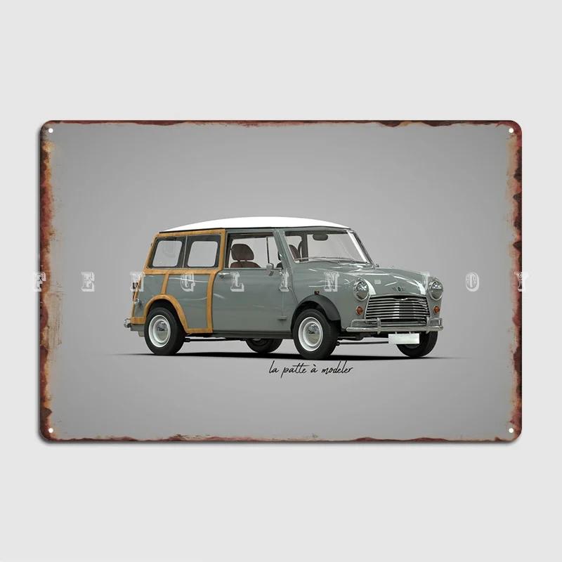 Austin Mini Cooper Countryman Poster Metal Plaque Pub Garage Plaques Club Home Design Tin Sign Poster