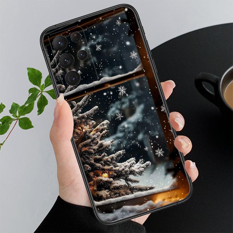 Christmas Tree Ball Phone Case For Samsung A55 A16 A56 A36 A35 A15 A53 A54 A33 A34 A25 A05S A52 A52S A14 A24 A26 A71
