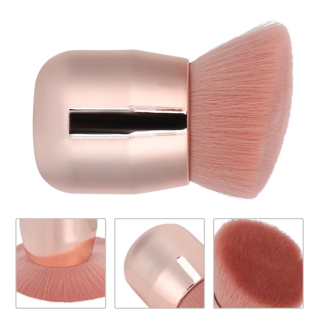 Angled Blush Brush Soft Hair Smooth Handle Makeup Brush for Bronzer Loose Powder Cosmetics