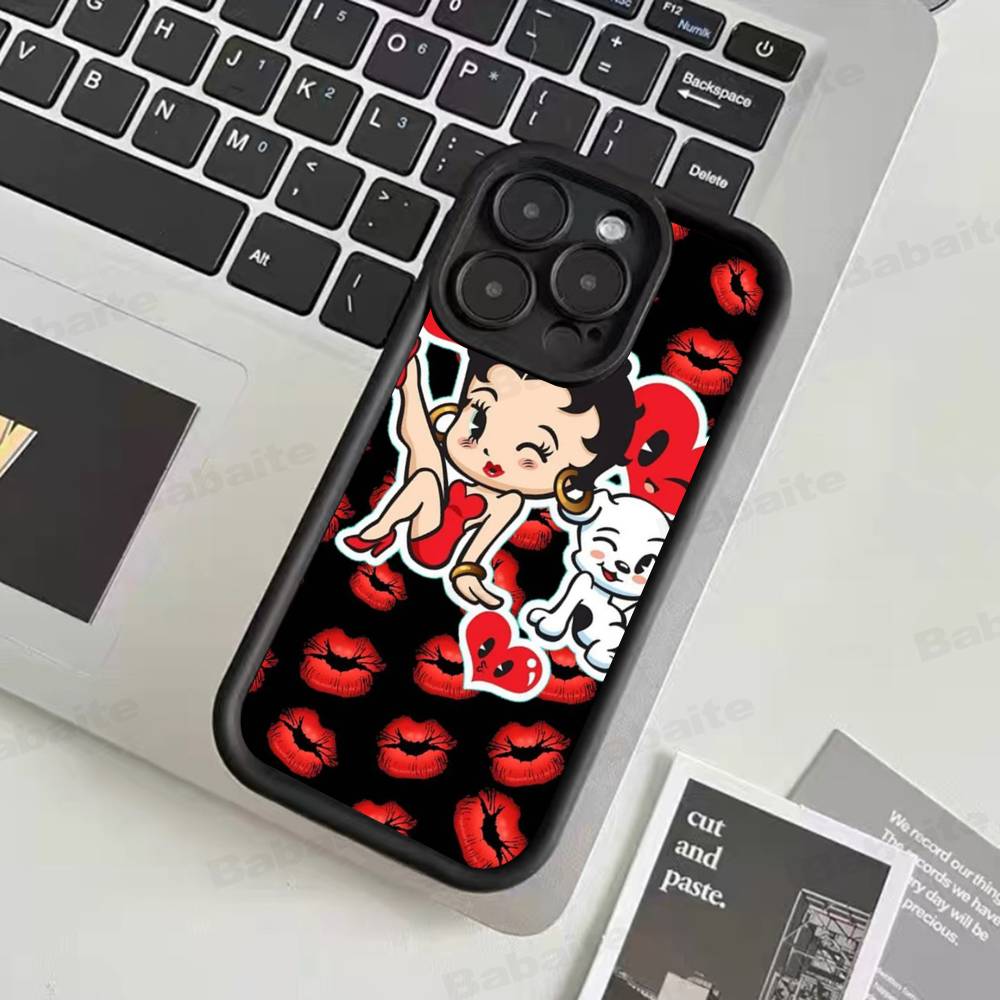 Sexy Girl B-Betty Boop Phone Case For IPhone 17 16 15 14 13 Pro Max Plus 12 11 Cover