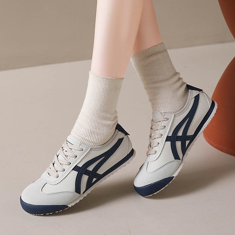 Flacher Boden Farblich abgestimmt Forrest Gump Schuhe Damen 2025 Herbst Neu Amerikanischer Retro Lässige Sportschuhe Vielseitige Studenten Moralische Trainingsschuhe