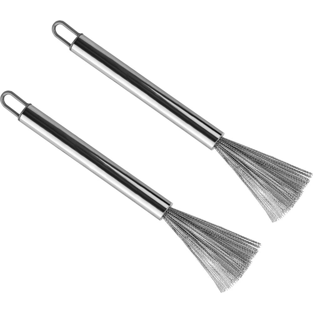 Stainless Steel Cleaning Brush Set, cookware Cleaning Brush, Pot Brush, Wire Brush, Kitchen Multi-Purpose Cleaning Tool, Suitable