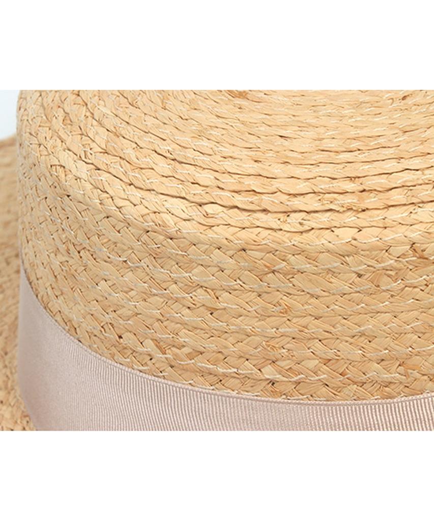 Yunibeosyeolkemiseuteuli Ivory Line Raffia Panama Hat Panama Hat