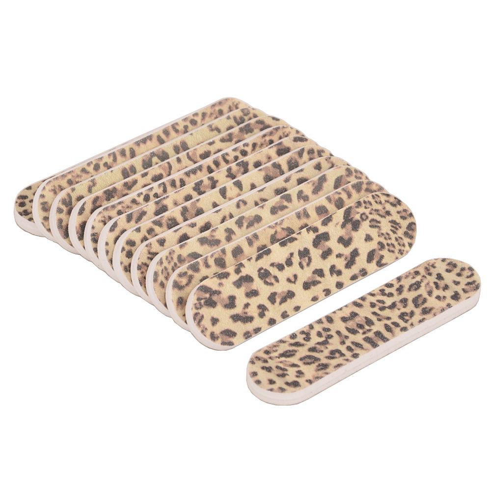 

10 шт. двухсторонние мини-пилочки из ЭВА с цветным принтом, шлифовальный инструмент для маникюра, шлифовальный инструмент для дизайна ногтей