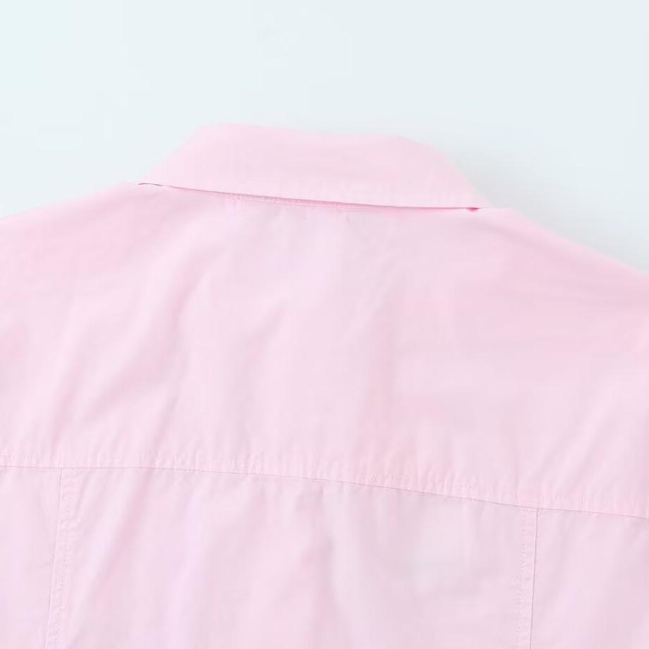 TAOP&ZA Damska Koszula Popelinowa Wiosna 2026 - Miękki, Prosty Styl