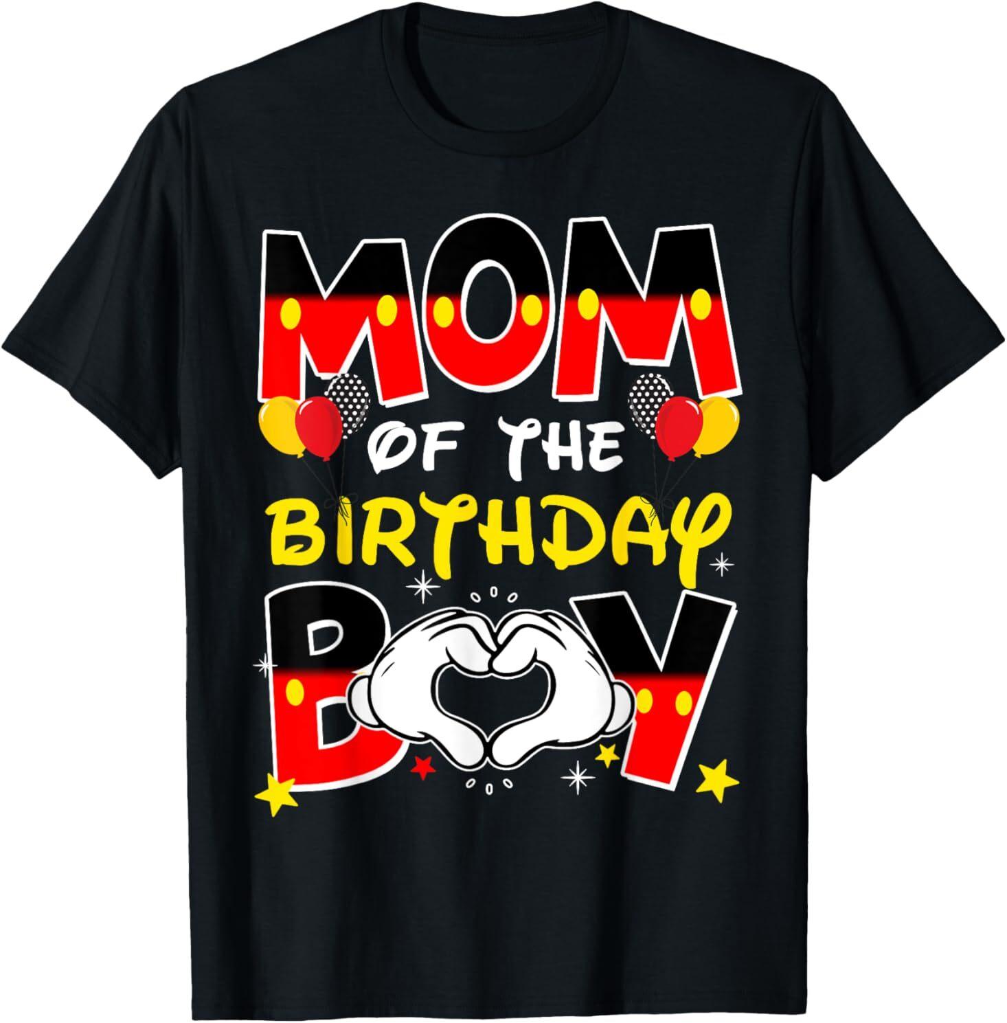 Dad And Mom Of The Birthday Boy Family Party Decor Matching T-Shirt XXXXL
