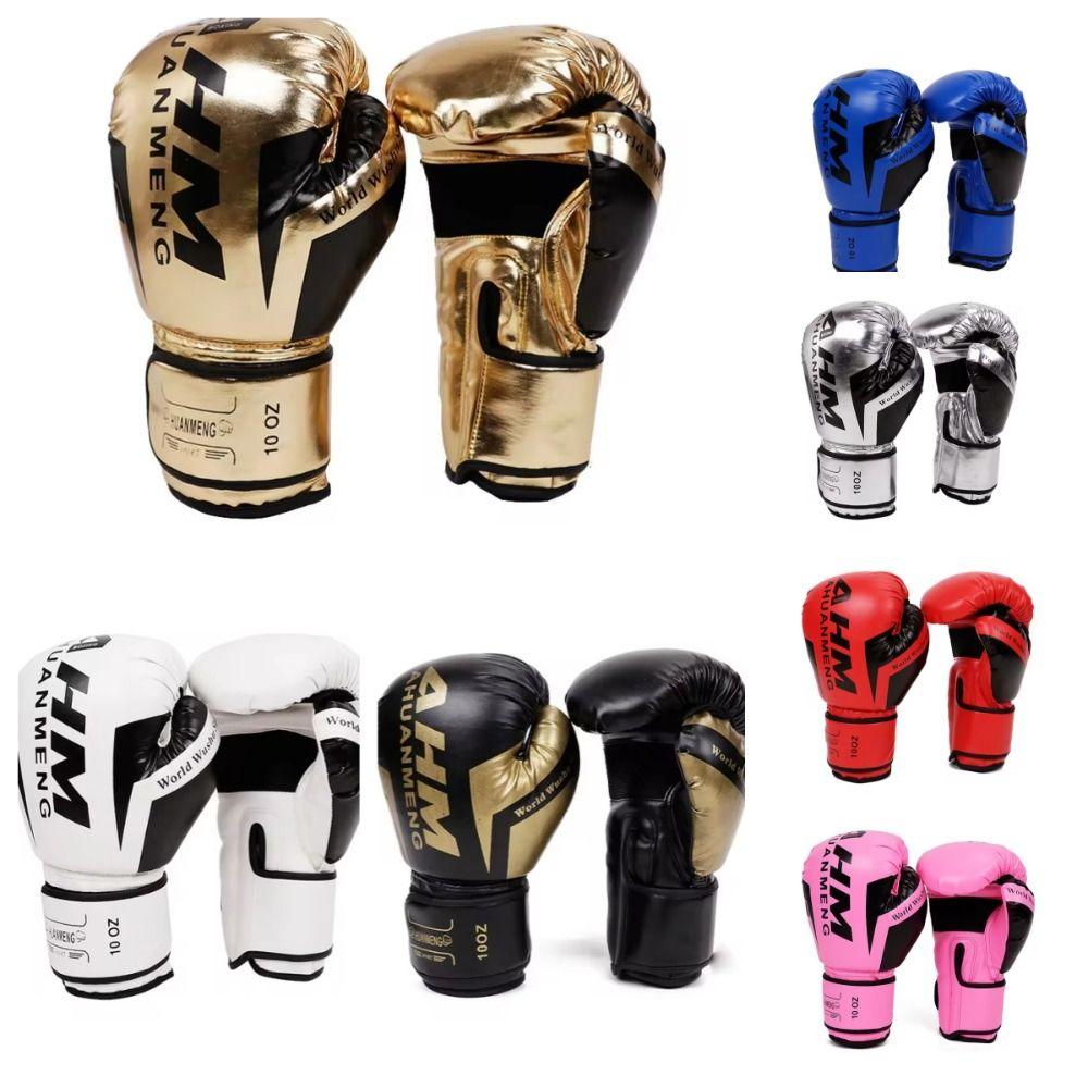 PU Leather Kids Adult Boxing Gloves Breathable Taekwondo Punching Gloves