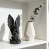 1Pc Kneeling Praying Angel Statue Ornament, Home Decor Resin Sculpture, Suitable For Living Room, Bedroom, Bookshelf