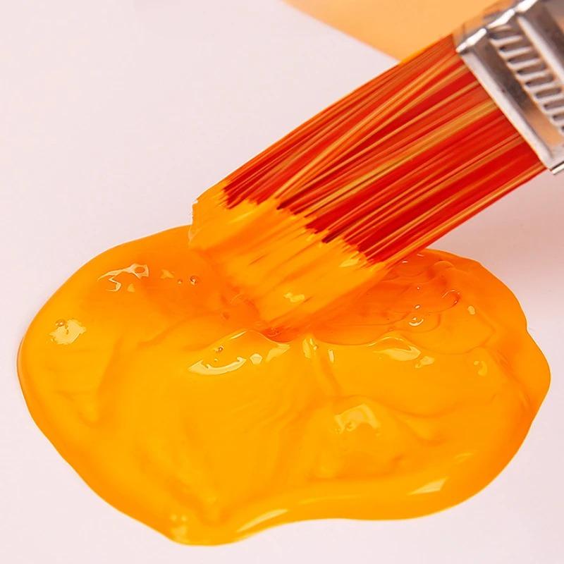 100ml Self-supporting Bag Waterproof Acrylic Paints Portable Small Packaging Paint Supplement Bag Studio Classroom Art Supplies