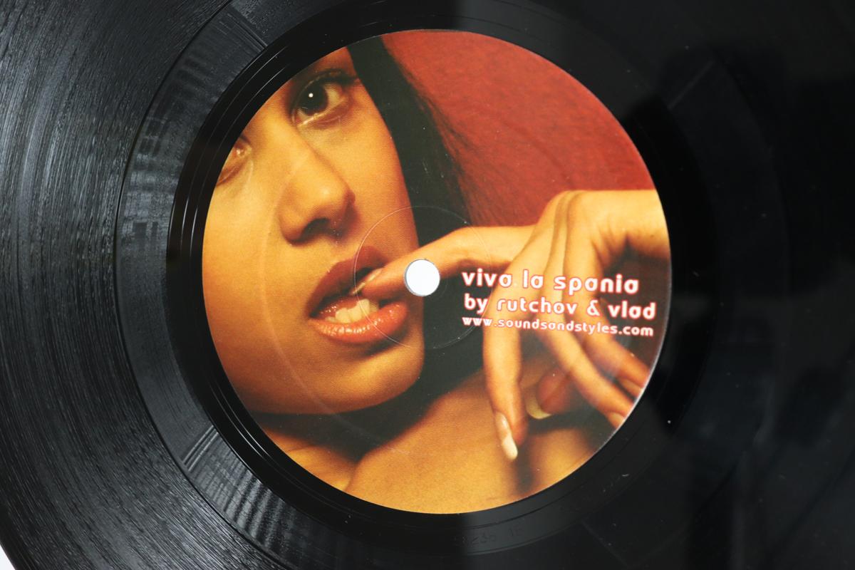

10inch Record RUTCHOV VLAD Viva La Spania TEEN006 XXX TEENS 2005 Czech Repu Dance Electronica Used
