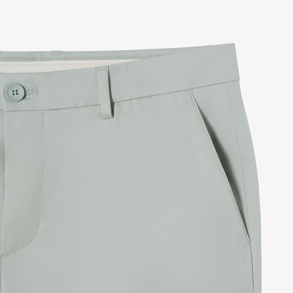 Lacoste Men's Ribbed Stretch Chinos HH631E-56GCCA