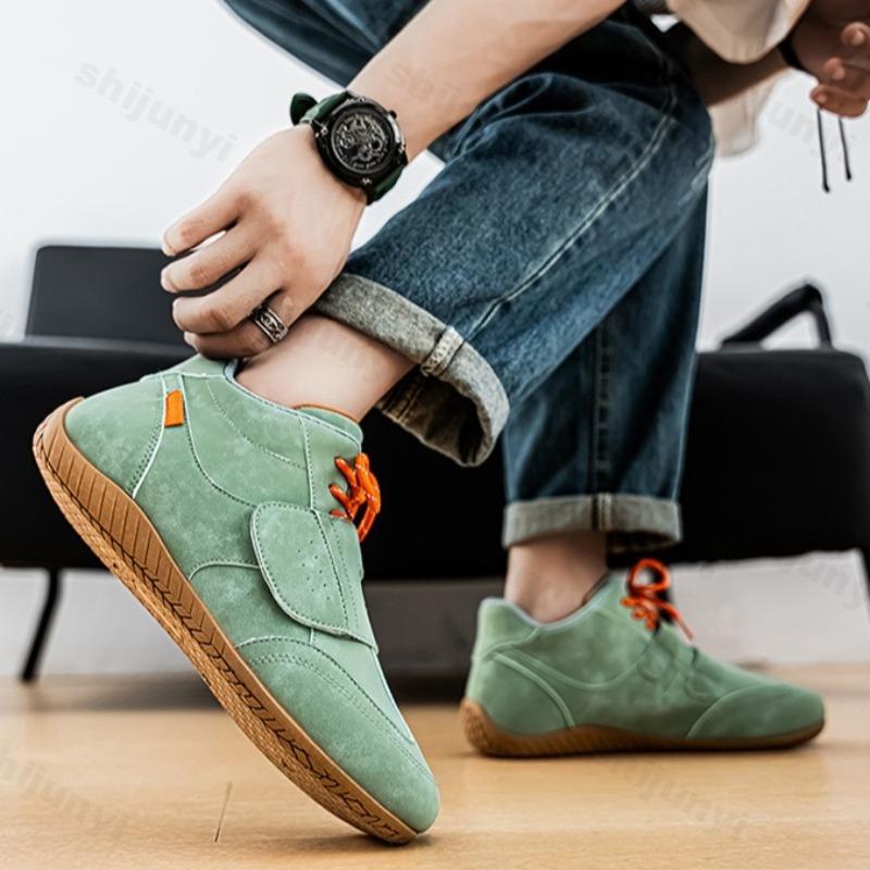 Scarpe Casual Sportive da Allenamento Moda Suola Morbida Uomo Nuovi Arrivi Primavera 2025 Fondo Piatto Comode Leggere Tendenza Moda Sneakers con Lacci