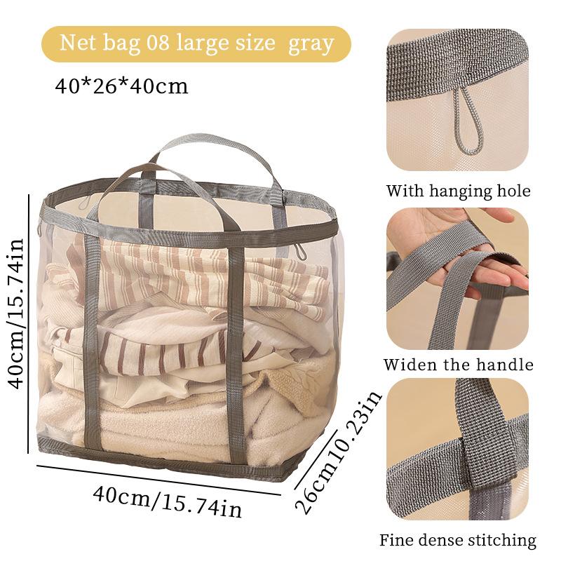 1/2 PCS Dirty Clothes Basket - Large Capacity, Foldable Clothes Storage Basket, Toy Bucket, Wall-mounted Bathroom Laundry Basket