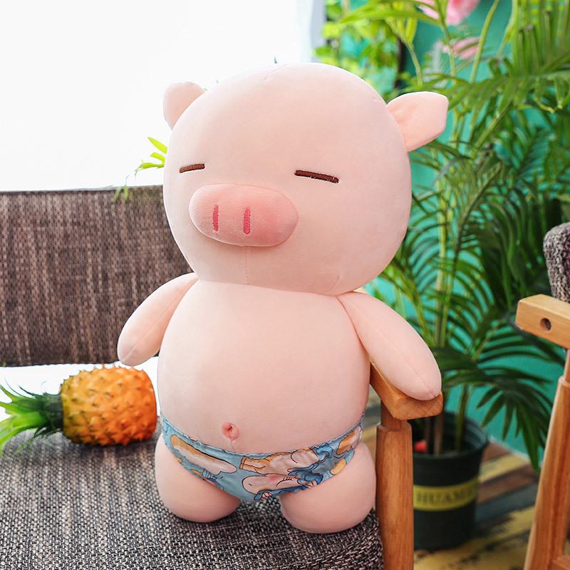Soft Pig Plush Toy Pillow - Large Sleeping Doll & Girlfriend Gift