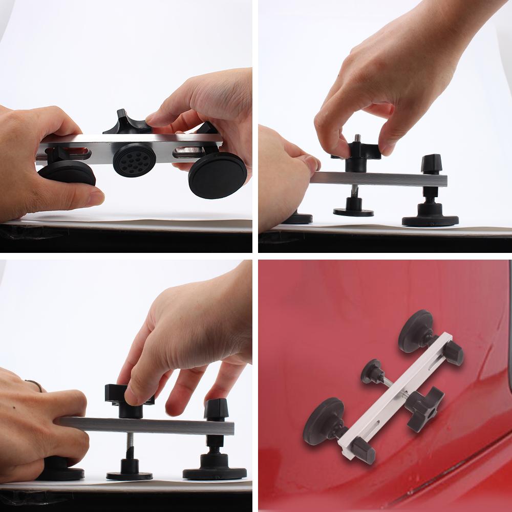 Car Dent Puller Bridge Tabs Set Paintless 12V 40W Glun Gun Sticks Repair Tools Dent Removal Auto Care Automotive Accessories