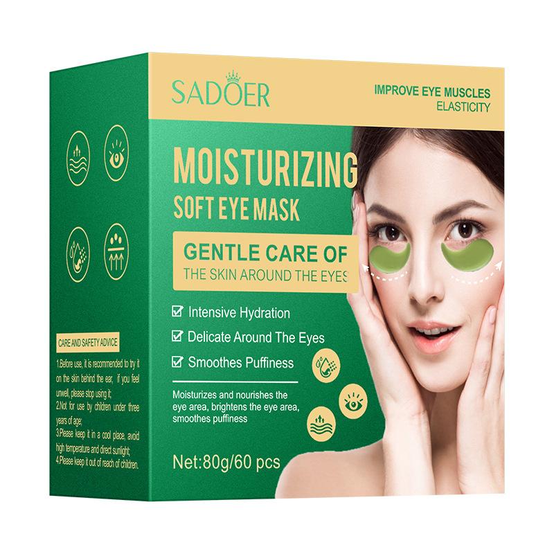 Aloe Vera Eye Mask Gel Moisturizing Eye Mask  Extremely Soft and Moisturizing Eye Mask To Improve Eye Lines  Eye Bags and Dark Circles