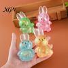 Girls Stress Relief Toy Rabbit Slow-Rising Squeeze Soft TPR Fidget for Cute Glutinous Texture Decompression Gadget Kids Adults Portable Novelty