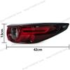 LED Taillight Assembly For Mazda CX5 CX-5 2017 2018 2019 Turn Signal Backlight Brake Light Driving Light Warning Flashing Light