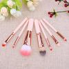 7pcs/set Wood Makeup Brush Foundation Contour Concealer Blush Pen