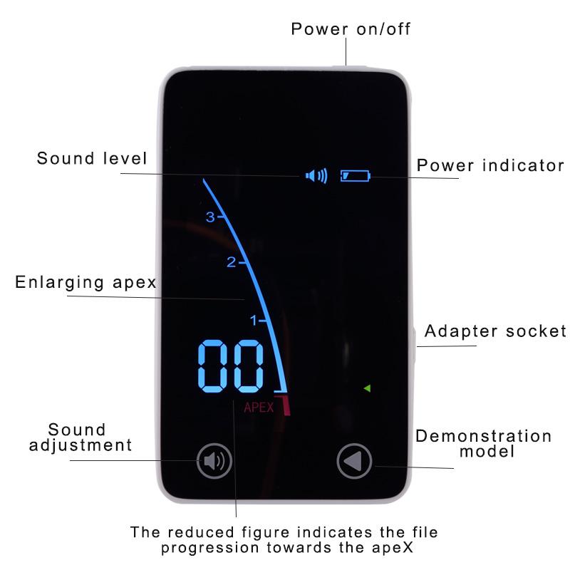3.9 LCD Screen Dental Apex Locator Dental Endo Motor Apex Locator Dental Price Apex Locator