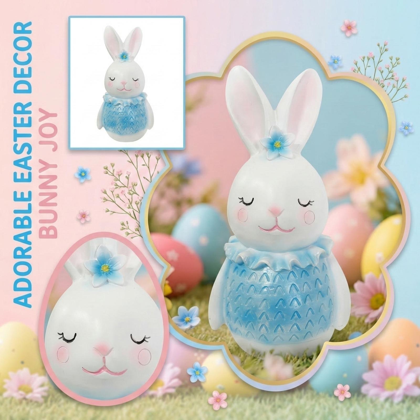 

Эта фигурка Пасхального кролика добавит нотку причудливой милоты в декор любой комнаты.