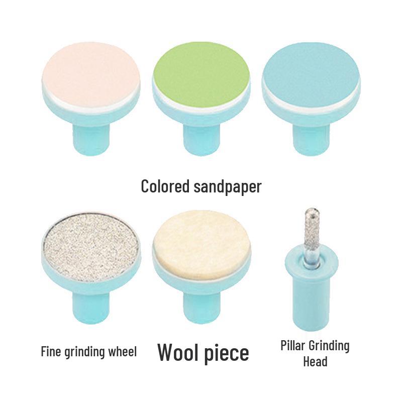 

Six-in-One Electric Nail Grinder and Manicure Set for Pets and Babies
