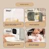 Scaldabiberon Portatile Wireless, Manicotto Scalda Latte per Bambini Ricaricabile a Temperatura Costante per Viaggi all'Aperto, Grigio