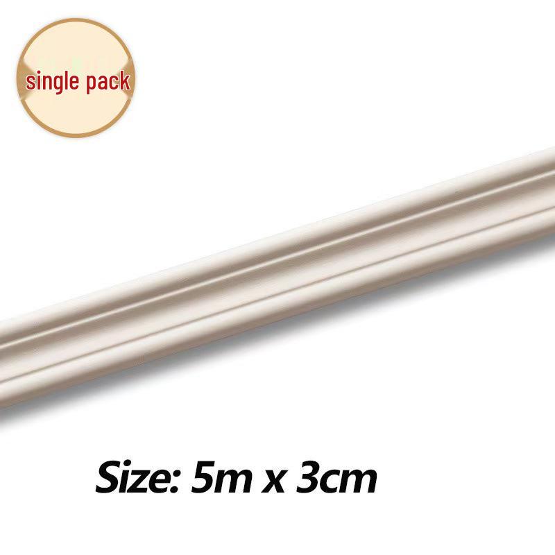 Practical Home Decor Waistline Skirting Stickers: Thick Decorative Finishing Strips for Walls and Corners