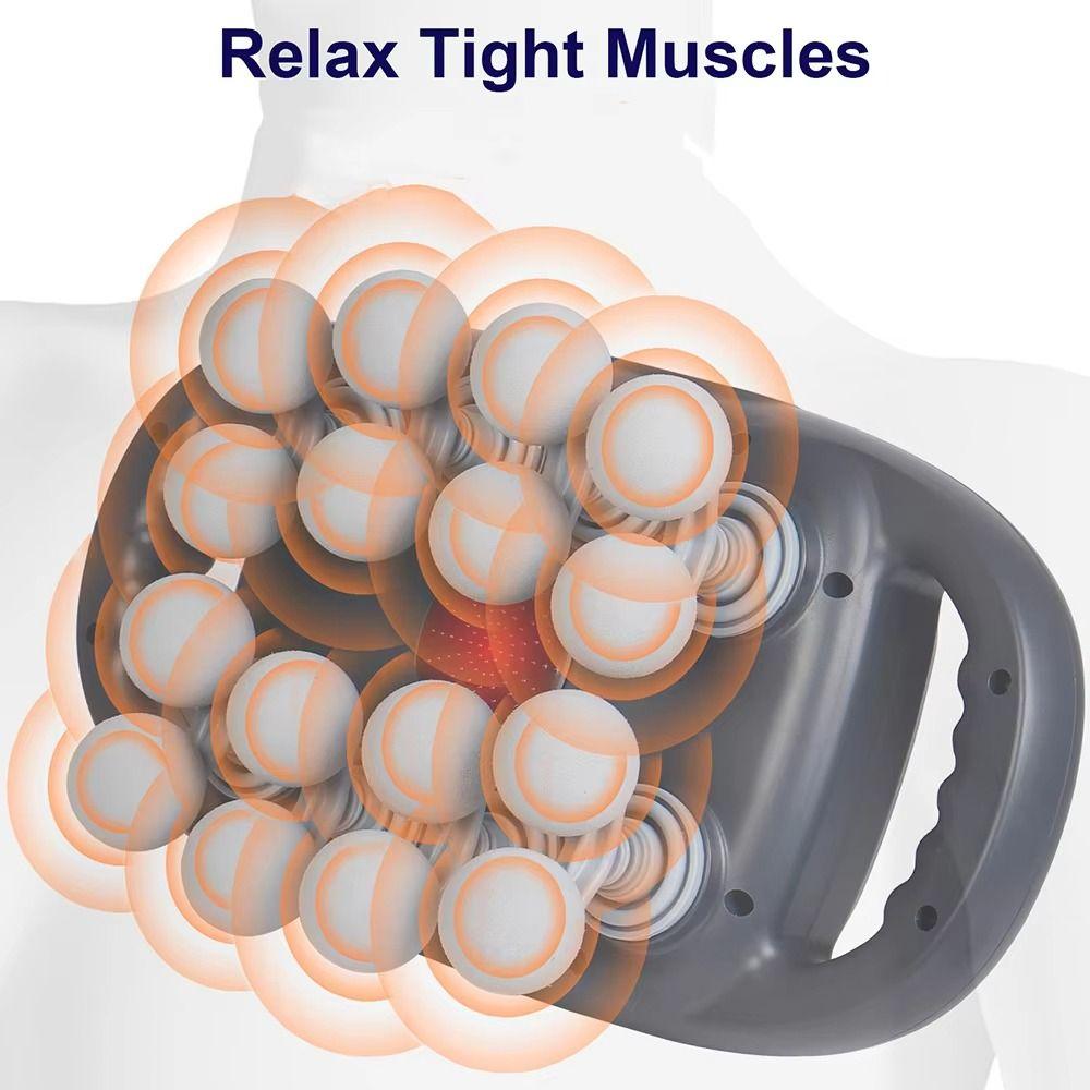 High Frequency Deep Tissue Massage Device 16-Head Neck Shoulder Masajeador Back Massage