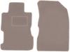 Beige Front Floor Mats For: Honda Civic VII Sedan (2001-2005)