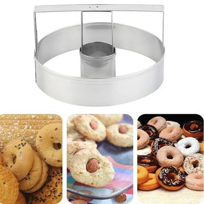 Stainless Steel Cookie Mold Manually Press Biscuit Cake Decoration Tool DIY Biscuits Cutters Kitchen Baking Tool  Cookie Cutter