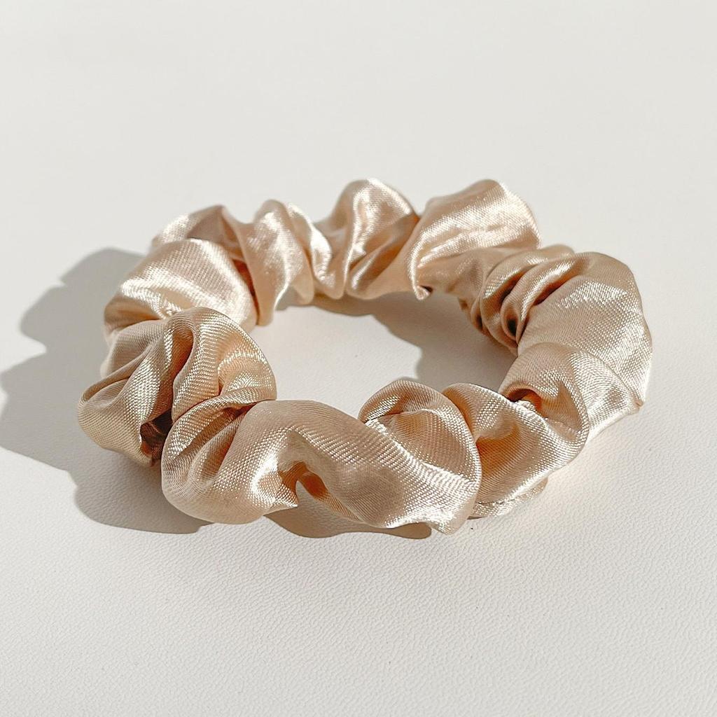 Women's Satin Feel Elegant Hair Tie - Simple Bun Accessory