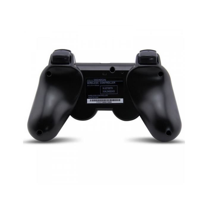 Gamepad - SZTARA - Double Shock 3 - Černá - Bezdrátové Bluetooth - Vibrace
