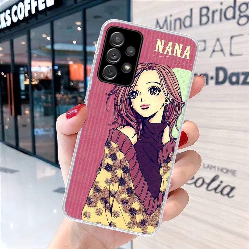 NaNa Osaki Anime For Samsung Galaxy A15 A14 A13 A12 A55 A54 A53 A52 Phone Case A32 A35 A34 A33 A25 A24 A23 A22 A04S A03S A02S Ga