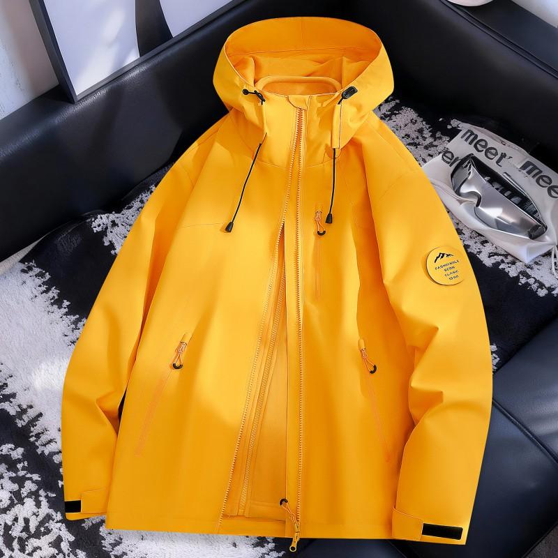 Men Women Waterproof Windproof Hiking Camping Outdoor Jacket With Removable Fleece Liner Winter Use