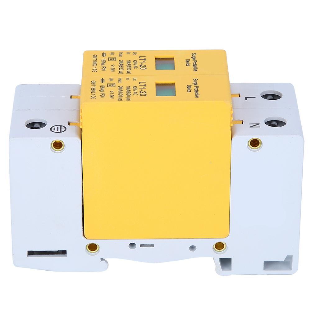 Überspannungsschutzgerät Gelbes Modul 2P LT120 20ka Blitzschutz Modulargeräte