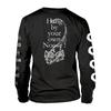 Leviathan Unisex Adult Silhouette Long-Sleeved T-Shirt