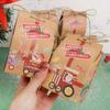 50pcs with Ropes Christmas Gift Boxes Thickened Present Packaging Box  Bakey