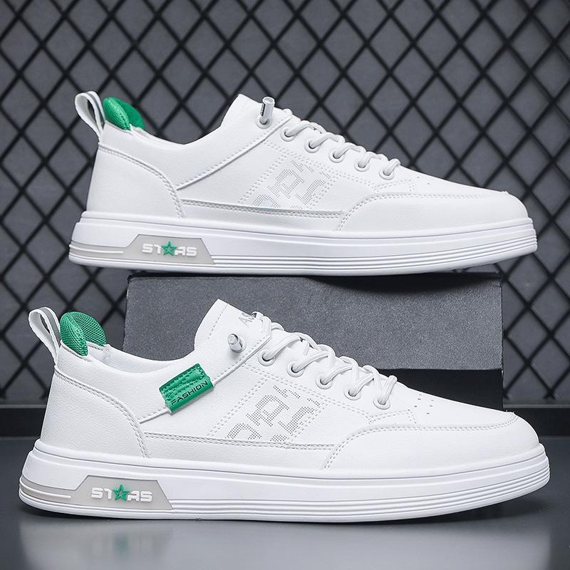 

Men s shoes new spring breathable little white shoes trendy versatile one-pedal sports and leisure soft-soled trendy shoes 44