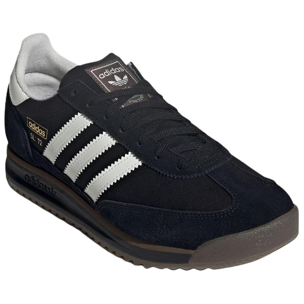 adidas Originals Sl 72 Rs Versátil Confortável Estilo de Vida Sapatos Casuais Unissex Sapatos Casuais Preto JR8771