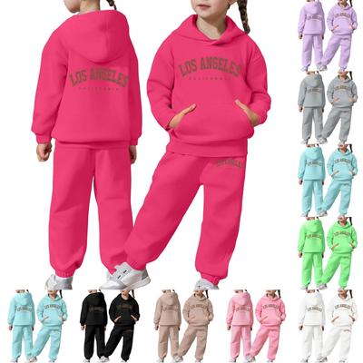 Chlapci Dívčí tepláky Oblečení Mikina s kapucí Tepláky na jogging Tepláky Set Módní outfit