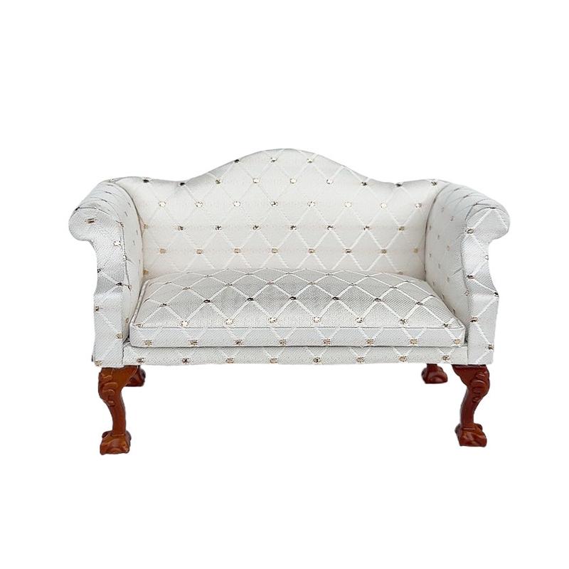 1/12 Puppenhaus Simulation Sofa Stuhl Modell Puppen Heim Sessel Sofa Wohnzimmer Möbel Dekor Puppenhaus Wohnszene Ornament