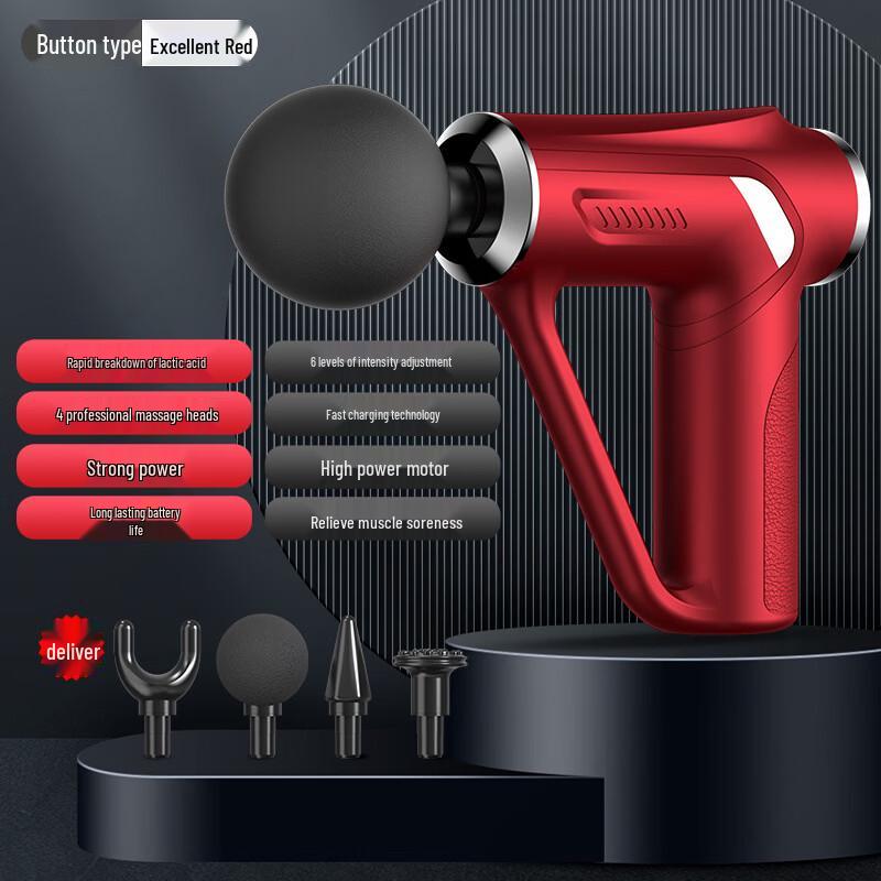 

Triangle Fascia Massage Gun CN plug (adapter included)