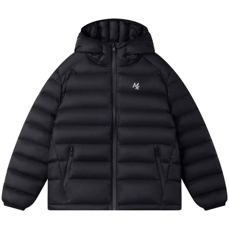 Mucmukn Kids' 3-Proof Printed Hooded 90% Down Winter Jacket