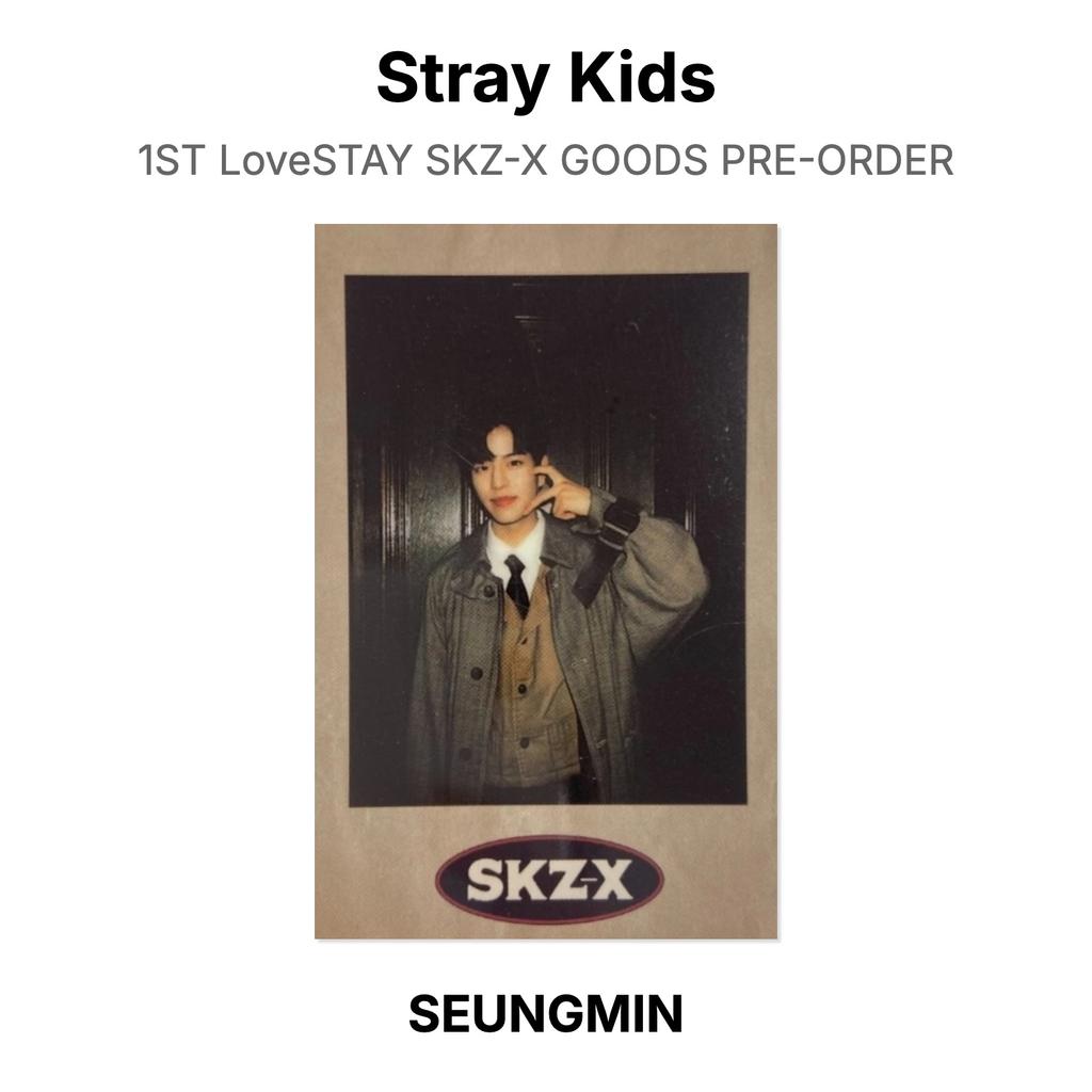 Stray Kids 1ST LoveSTAY SKZ-X GOODS PRE-ORDER Official Photocard