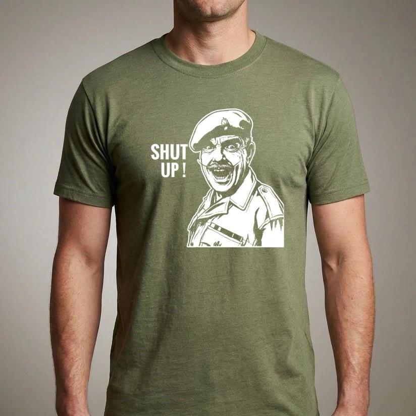 Sergeant Major Shut Up Williams T-shirt Windsor Davies Welsh Ain t Half Hot Mum XXXXL